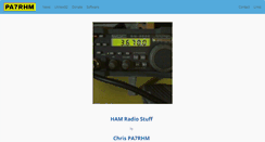 Desktop Screenshot of pa7rhm.nl